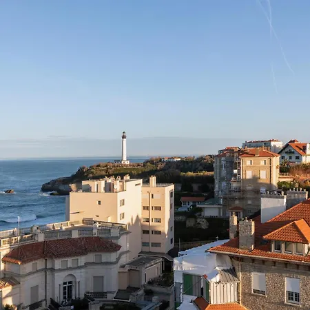Lägenhet Duplex Panoramique Avec Vue Sur L'ocean Et Jaccuzi Biarritz